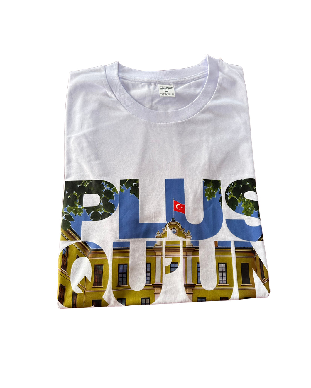 T-shirt - Plus Qu'un Lycée (Beyaz)