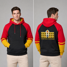Görseli Galeri görüntüleyiciye yükleyin, Mekteb-i Sultani Nakışlı Sarı Kırmızı Siyah Sweatshirt-Unisex
